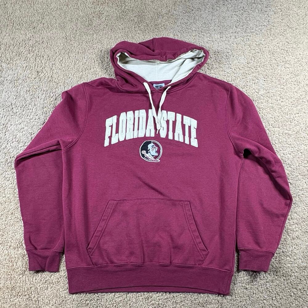 Stadium Athletics Florida State University Seminoles‎ Maroon Hoodie Size Large